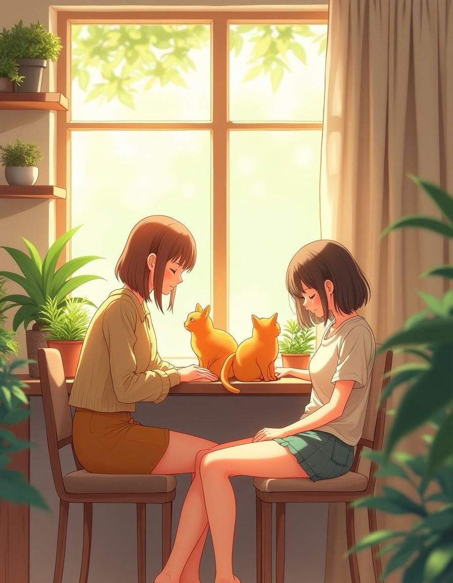 日本短剧 暖阳午后的猫 - 治愈日常